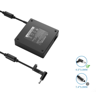 mackertop 330w 19.5v 16.92a ac adapter charger for hp omen 17 ck 16 k & victus 16 4.5mm blue tip (tpn la26 replacement)