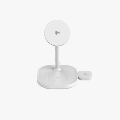 Multifunction 15W 3 in 1 Portable Magnetic Wireless Charger Charging Stand Holder Compatible for Phones/watch/earphones