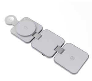 multifunction foldable phone chargers for mobile phone/earphone/watch 15w 3 in 1 fast portable wireless charger