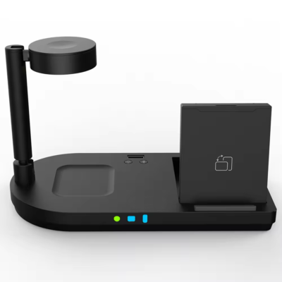 new product multifunction 3 in 1 fast charger 15w wireless magnetic phone chargers station for iphone/earphone/smart watch