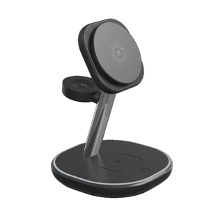 hot selling multifunction 15w 3 in 1 portable wireless charging station fast magnetic charger for phones/watch/earphones